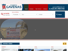 Tablet Screenshot of gavenas.com.br